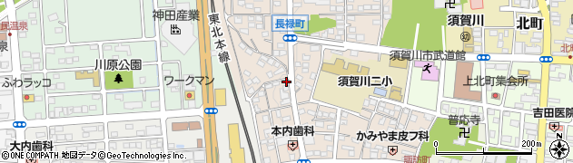 福島県須賀川市弘法坦12周辺の地図