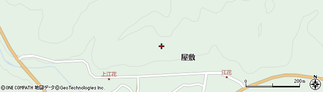 福島県須賀川市江花柳沢周辺の地図