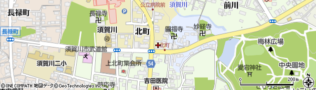 福島県須賀川市北町73周辺の地図