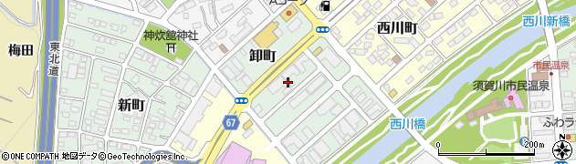 須賀川ガス株式会社周辺の地図