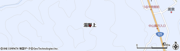 福島県下郷町（南会津郡）湯野上周辺の地図