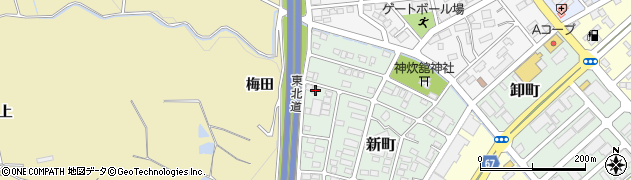 福島県須賀川市新町99周辺の地図
