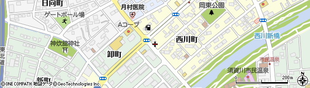 トヨタレンタリース新福島須賀川店周辺の地図