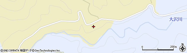 福島県下郷町（南会津郡）大沢（居村）周辺の地図