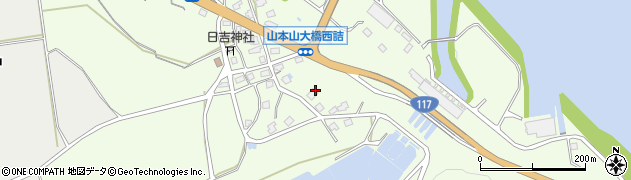 新潟県小千谷市山本周辺の地図