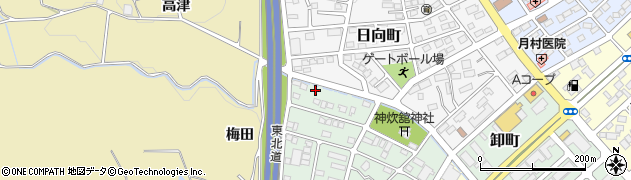 福島県須賀川市新町169周辺の地図