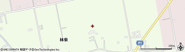 福島県楢葉町（双葉郡）下繁岡（林東）周辺の地図