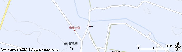 福島県須賀川市長沼（北サエン場）周辺の地図