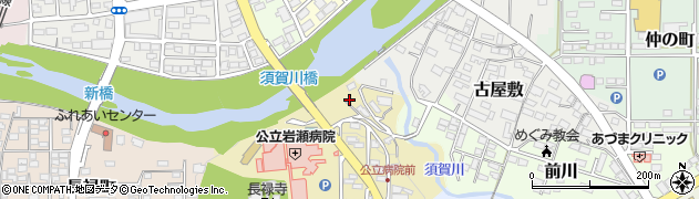 福島県須賀川市北町47周辺の地図