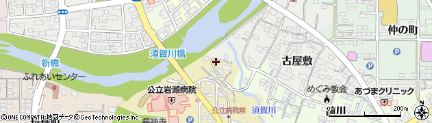 福島県須賀川市北町51周辺の地図