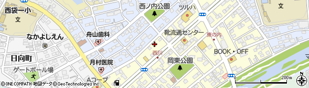幸楽苑須賀川店周辺の地図