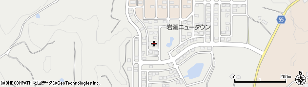福島県須賀川市北横田石の花125周辺の地図