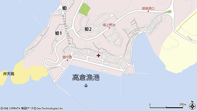 〒927-0563 石川県鳳珠郡能登町姫の地図