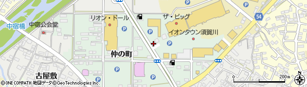 幸楽苑イオンタウン須賀川店周辺の地図