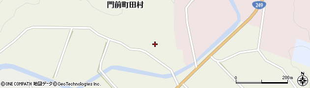 石川県輪島市門前町田村チ125周辺の地図