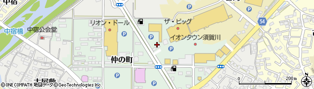 全席個室ダイニング 忍家 イオンタウン須賀川店周辺の地図