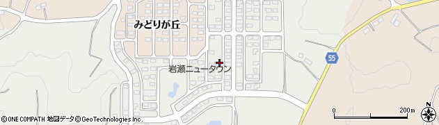 福島県須賀川市北横田石の花104周辺の地図