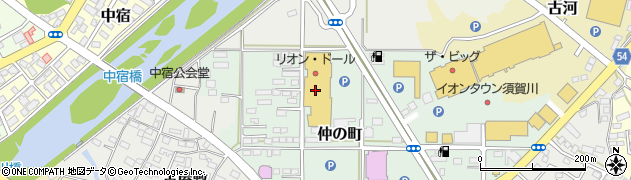 リオン・ドール須賀川東店周辺の地図