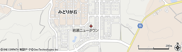 福島県須賀川市北横田石の花101周辺の地図