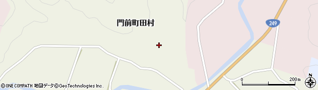 石川県輪島市門前町田村チ130周辺の地図