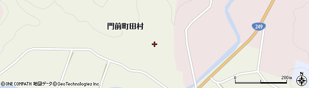 石川県輪島市門前町田村チ周辺の地図