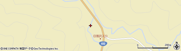 福島県昭和村（大沼郡）両原（岩下）周辺の地図