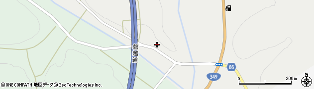 福島県小野町（田村郡）飯豊（落合）周辺の地図