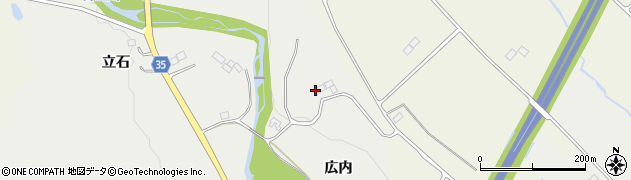 福島県楢葉町（双葉郡）井出（広内）周辺の地図
