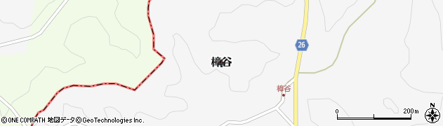 石川県穴水町（鳳珠郡）樟谷周辺の地図