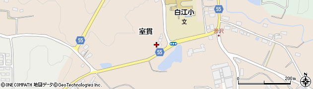 福島県須賀川市大久保（室貫）周辺の地図