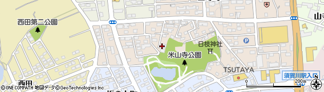 福島県須賀川市山寺町407周辺の地図