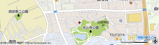福島県須賀川市山寺町406周辺の地図
