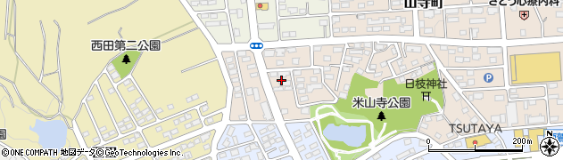 福島県須賀川市山寺町299周辺の地図