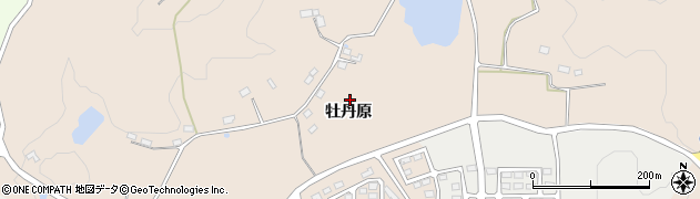 福島県須賀川市畑田（牡丹原）周辺の地図