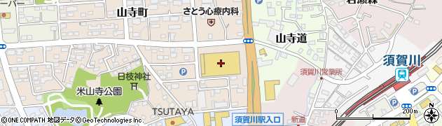 ヨークベニマル須賀川西店周辺の地図