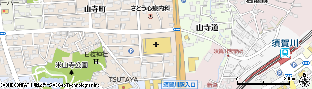 あひるの洗たく屋さん　ヨークベニマル須賀川西店周辺の地図