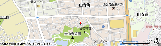福島県須賀川市山寺町460周辺の地図