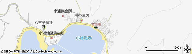 本小浦周辺の地図