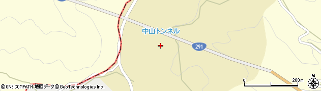 中山トンネル周辺の地図