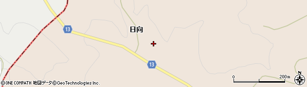 福島県小野町（田村郡）小野山神（日向）周辺の地図