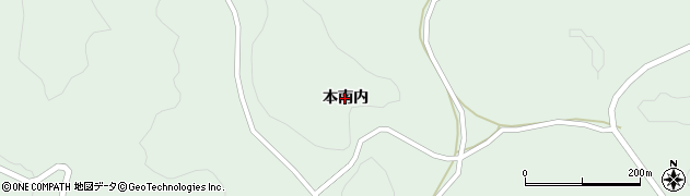 福島県小野町（田村郡）小戸神（本南内）周辺の地図