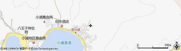 石川県能登町（鳳珠郡）小浦周辺の地図