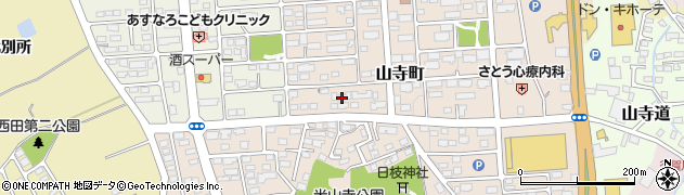 福島県須賀川市山寺町264周辺の地図