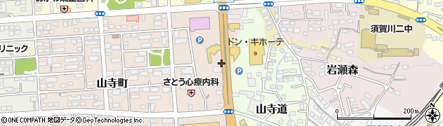 福島県須賀川市山寺町12周辺の地図
