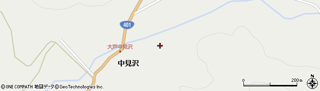 福島県昭和村（大沼郡）大芦（谷地新田）周辺の地図