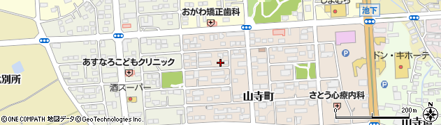 福島県須賀川市山寺町198周辺の地図