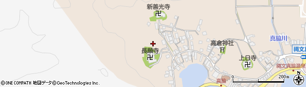 石川県能登町（鳳珠郡）真脇周辺の地図