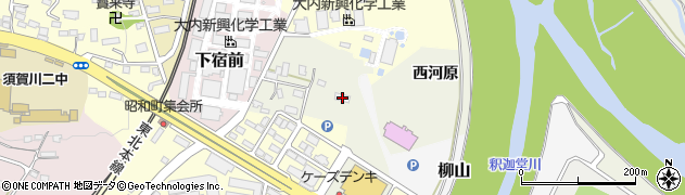 福島県須賀川市崩免16周辺の地図
