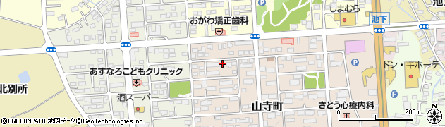 福島県須賀川市山寺町205周辺の地図