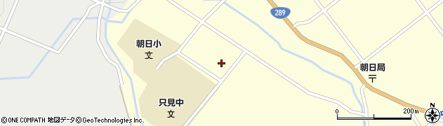 福島県只見町（南会津郡）黒谷（上野）周辺の地図